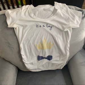 Motherhood Maternity It’s a Boy Shirt